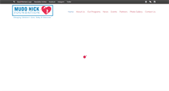 Desktop Screenshot of muddnickfoundation.org
