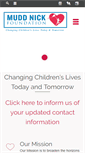 Mobile Screenshot of muddnickfoundation.org